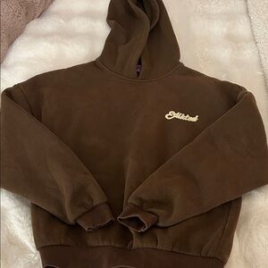 Edikted brown hoodie